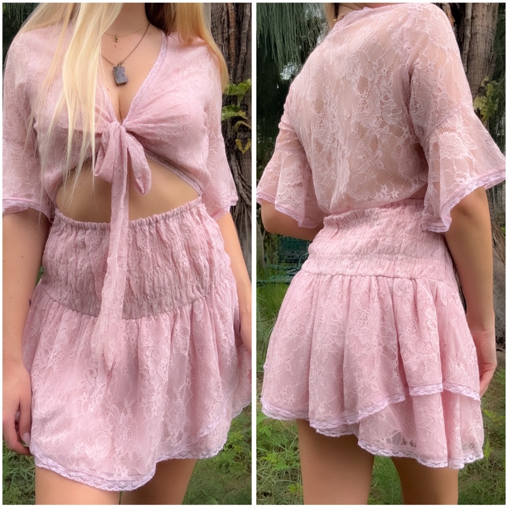 free people la la lace mini 🎀